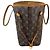Borsa Tote Louis Vuitton Neverfull MM Monogram Canvas Marrone - vista 7
