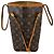 Borsa Tote Louis Vuitton Neverfull MM Monogram Canvas Marrone - vista 8