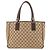 Gucci GG Canvas Tote Bag Braun Beige