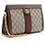 Borsa a tracolla con catena media Gucci GG Supreme Ophidia Marrone Beige - vista 2