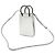 Borsa crossbody porta telefono Balenciaga Argento Metallico - vista 2