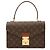Louis Vuitton Monogram Concorde Handtasche Braun