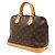 Louis Vuitton Alma Handtasche Braun - Ansicht 2