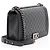 Chanel Boy Bag New Medium aus Lammleder Grau - Ansicht 2