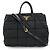 Prada gesteppte Nylon-Tote-Bag Schwarz