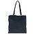 Borsa Tote Prada Tessuto con logo triangolare Nero - vista 2