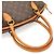 Bolso Tote Louis Vuitton Lockit Horizontal Castaño - vista 4
