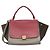 Céline Celine Tricolor Trapeze Leather Large Multicolore