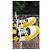 Louis Vuitton Sneakers Giallo Bianco Pelle Nero - vista 14