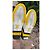 Louis Vuitton Sneakers Giallo Bianco Pelle Nero - vista 4