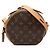 Borsa a tracolla Louis Vuitton Monogram Boite Chapeau Souple PM Marrone