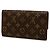 Louis Vuitton Monogram Portefeuille Tresor International Long Wallet Marrone - vista 2