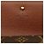 Louis Vuitton Monogram Portefeuille Tresor International Long Wallet Marrone - vista 5