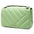 Bulgari Borsa a tracolla con catena Bvlgari Serpenti Cabochon Verde - vista 2