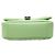 Bulgari Borsa a tracolla con catena Bvlgari Serpenti Cabochon Verde - vista 3