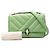 Bulgari Borsa a tracolla con catena Bvlgari Serpenti Cabochon Verde - vista 6