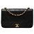 Borsa a tracolla Chanel Matelassé 23 Coco Mark Chain Nero