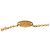 Collar Louis Vuitton Monogram Flower Dorado - vista 3