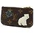 Louis Vuitton Monogram Vivienne Pochette Clé Coin Purse Castaño Azul - vista 2