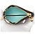 Louis Vuitton Monogram Vivienne Pochette Clé Coin Purse Castaño Azul - vista 5