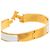 Hermès Bracciale Charm Hermes Click H PM Bianco D'oro - vista 4