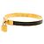 Bracciale Hermès Kelly in pelle nero e oro D'oro - vista 2