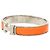 Bracciale Hermès Click H PM Argento Arancione - vista 2