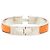Bracciale Hermès Click H PM Argento Arancione - vista 3