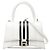 Borsa a mano Balenciaga x adidas Hourglass Small Nero Bianco