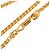 Collana con ciondolo a catena vintage Chanel Coco Mark D'oro - vista 4