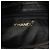 Borsa a tracolla Chanel Matelassé Coco Mark Nero - vista 5