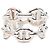 Hermès Chaine d'Ancre Doppelreihiger Ring Silber - Ansicht 2