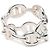 Hermès Chaine d'Ancre Doppelreihiger Ring Silber - Ansicht 3