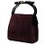Borsa Salvatore Ferragamo Vara in camoscio burgundy Bordò - vista 2