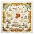 Hermès Foulard Hermes Carre 90 VOILES DE LUMIERE Bianco Multicolore