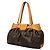Borsa Tote Louis Vuitton Monogram Boetie MM Marrone - vista 2