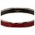 Bracciale Hermès Email PM Caleche Argento Rosso Bordò - vista 4