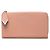 Louis Vuitton Portefeuille Comet L-shaped Zipper Long Wallet Rosa