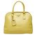 Prada Saffiano Promenade Handtasche Gelb