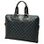 Borsa Business Portedocuments Jour Louis Vuitton Damier Cobalt Nero - vista 2