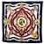 Hermès Hermes Carre 90 Parmi Les Fleurs Je Compt Scarf Multicolore Blu navy