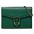 Borsa a tracolla portafoglio con catena Gucci Dionysus Verde
