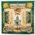 Hermès Foulard Hermes Carre 90 Sanssouci Palace Multicolore Verde