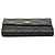 Portafoglio bi-fold Chanel Wild Stitch Coco Mark Nero - vista 3