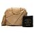 Borsa a tracolla con catena Chanel Matelassé Coco Mark con frange Beige - vista 7