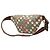 Bolsa de cintura infantil Gucci GG Supreme Heart Multicor Bege - vista 2