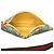 Bolsa de cintura infantil Gucci GG Supreme Heart Multicor Bege - vista 4
