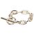 Hermès Bracciale Hermes Chaine d'Ancre GM con charm Argento - vista 3