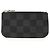 Portamonete Louis Vuitton Damier Graphite Nero