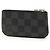 Portamonete Louis Vuitton Damier Graphite Nero - vista 2